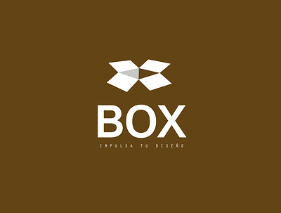 BOX branding design logo typography