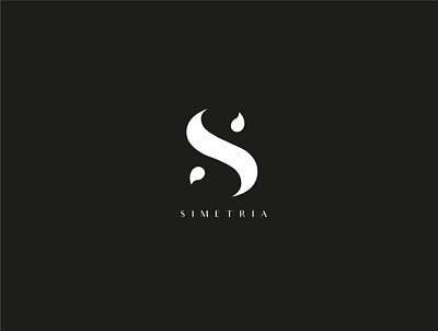 SIMETRIA branding design graphic design logo minimal vector