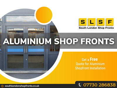 Aluminium Shopfronts Installation London: Give A Change To Your