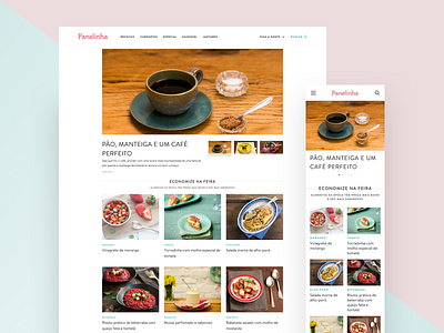 Recipe site brazil culinary food panelinha recipe responsive responsive website