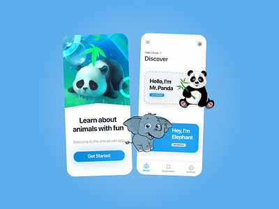 Animal Wiki App UI