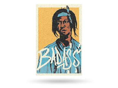 Joey Bada$$ fan art hip hop illustration typography