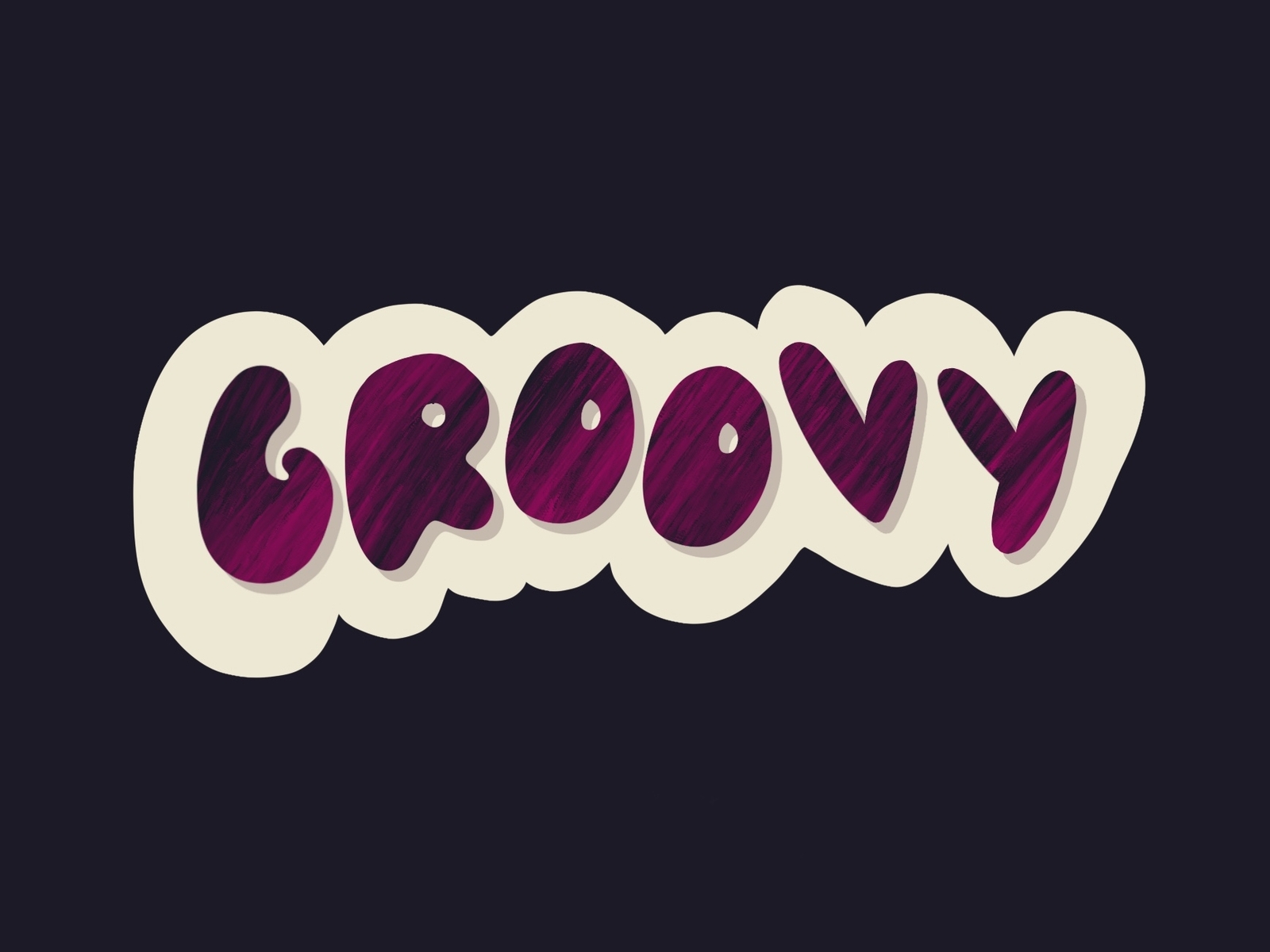 Groovy by Lunch Design Co. on Dribbble