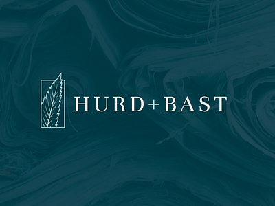 Hurd & Bast adobe illustrator brand branding furniture hemp icon illustration logo logo design lunchdesignco typography