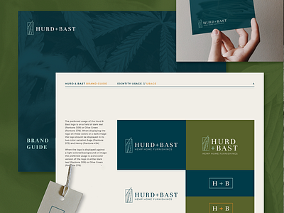 Hurd & Bast - Brand adobe illustrator brand brand book branding design furniture logo logo type lunchdesignco mockups type typography