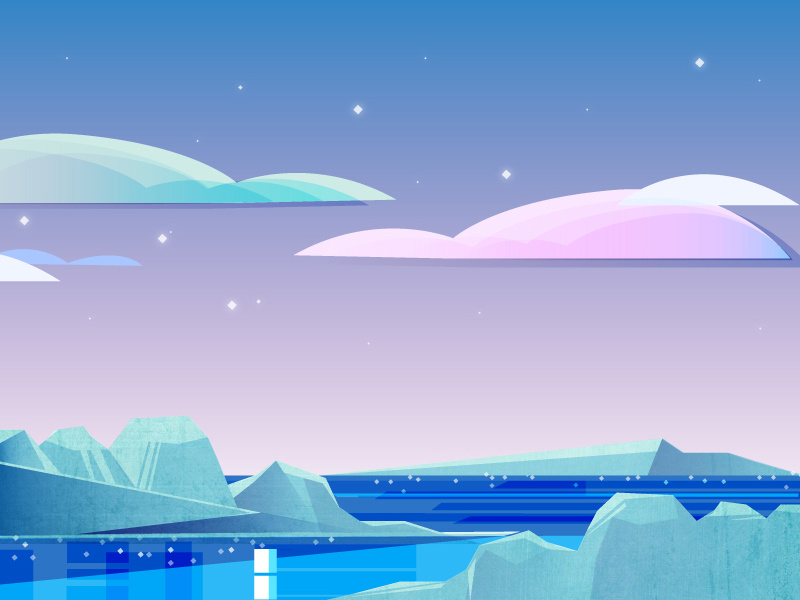 North Pole pole north illustration