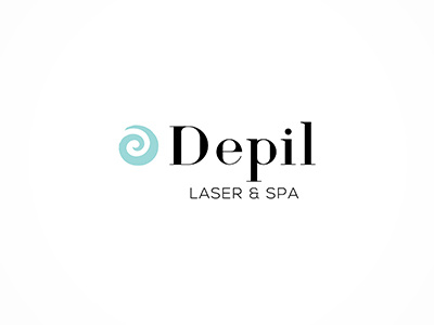 Depil laser & spa aqua black hermosillo laser logo logotype maxico spa symbol