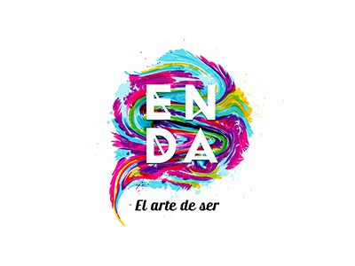 ENDA 2014 art colors congreso corporate logo mexico