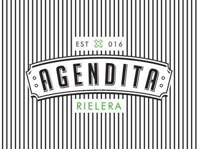 Agendita Rielera book empalme history logo logotype personal railroad sonora