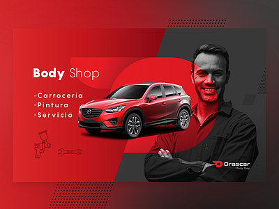 Drascar Cover auto autobodyshop car drascar mexico socialmedia web