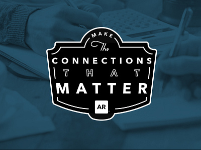 Make Connections badge custom script social