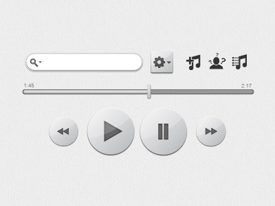 OSX Music Icons icons itunes osx ui ux