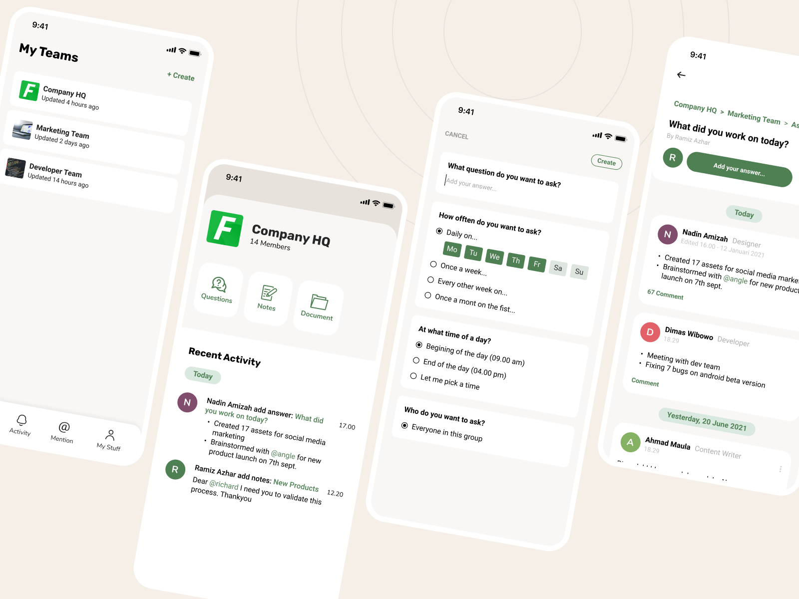 Team Management Mobile App Concept by Ramiz Azhar on Dribbble