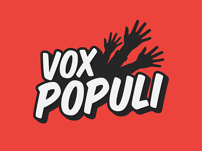 Logo - Vox Populi branding game illustrator logo populi vox vox populi