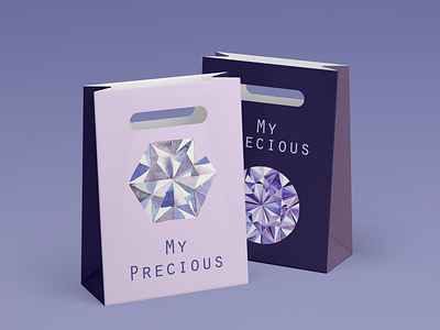 Diamond gem Bags