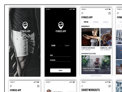 Fitness App Design