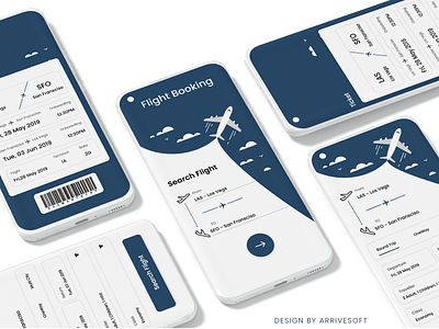 Flight Booking app design