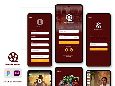 Movie App Design