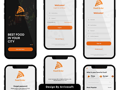 food order App design