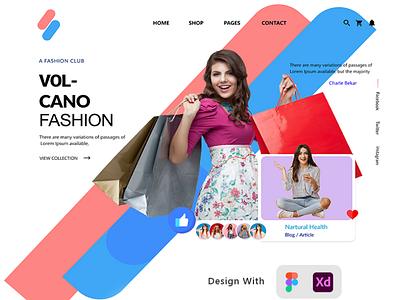 Clothingweb page design design illustration ui ux web web design webdesign website design website designer