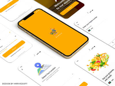 Grocery app design app app design app ui application design grocery grocery app illustration mobile app mobile app design mobile ui ui ux