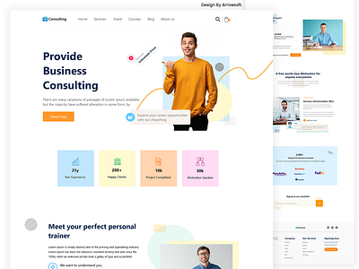 Business Consulting Website