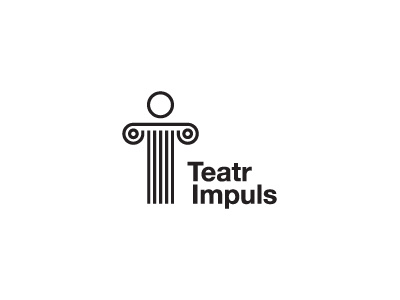 Teatr Impuls Blackholedesign 2013 design id logo theatre