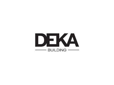 Deka Blackholedesign 2014 building lettering logo minimal typography