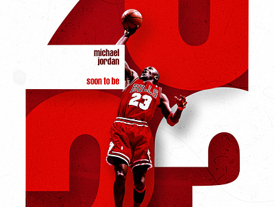 Michael Jordan - Soon to be. design illustration