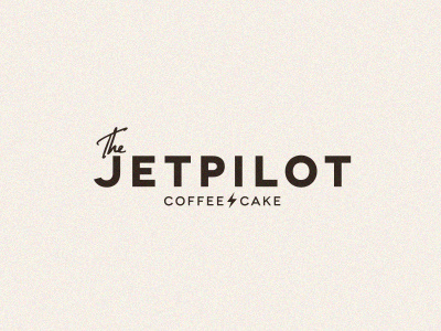 Logo-The Jetpilot cafe cake coffee johnmoreno logo