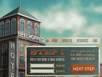 Bellhopped billboard hotel