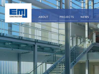 EMJ Site Launched construction corporation emj website