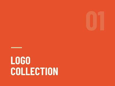 Logo Collection Volume 1 brand branding collection logo typography