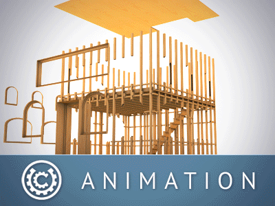 Animated GIF - Store Build Final 3d animation c4d gif shop store ultracart