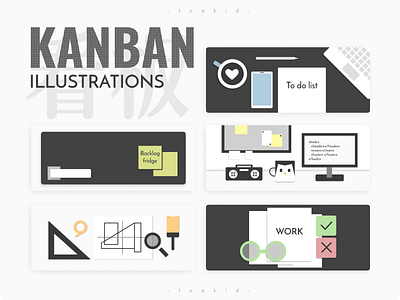 Kanban Board Illustrations