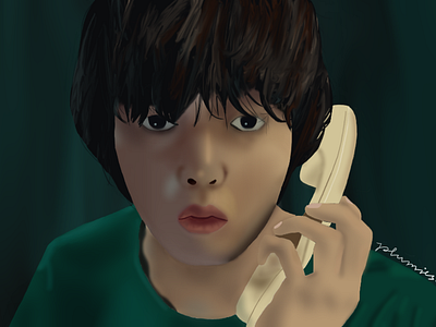 Semi-Realism Illustration of Cha Hyun-Su (Sweet Home)