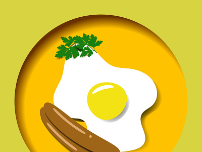 paper egg art design icon illustration illustrator vector