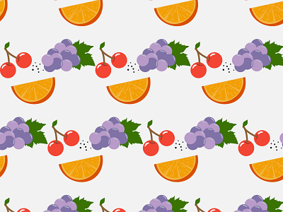 summer juicy pattern art