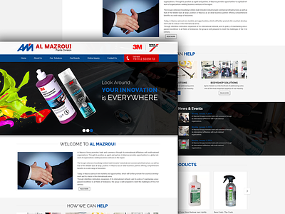 Almazroui Paints Devision app ccs3 clean html5 minimal responsive template ui ux design user experience user interface web design
