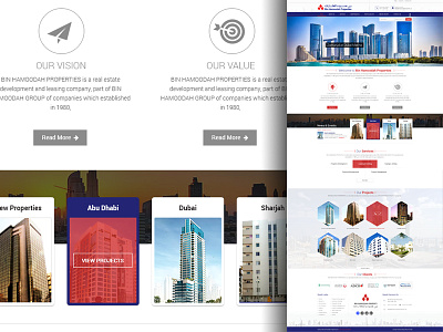 Bin Hamoodah Properties L.L.C app ccs3 clean donerji food html5 minimal responsive template ui ux design user interface web design