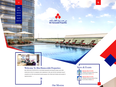 Bin Hamoodah Properties L.L 1 app ccs3 clean html5 minimal responsive template ui ux design user experience user interface web design