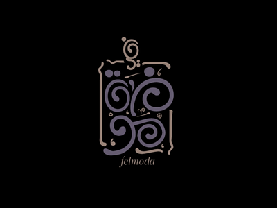 Felmoda logo design