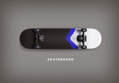 Skate design illustration skateboard