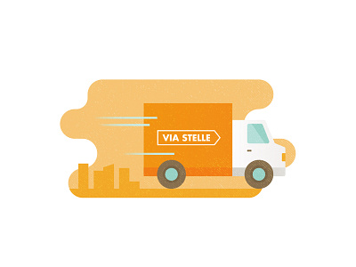 Order status illustration 3 delivery design icon iconography illustration order truck