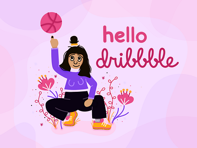 hello dribbble! 🏀