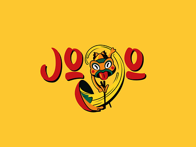 Jojo logo branding design graphic design illustration logo logotype ramen vector