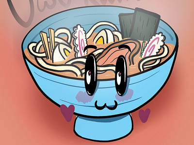 UwU Ramen - Procreate Practice