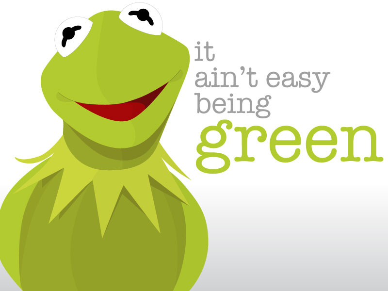 It Ain't Easy Being Green by Sasha Hernandez on Dribbble