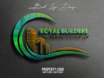Property/ Builders Logo Design branding design graphic design illustration logo design property logo typography