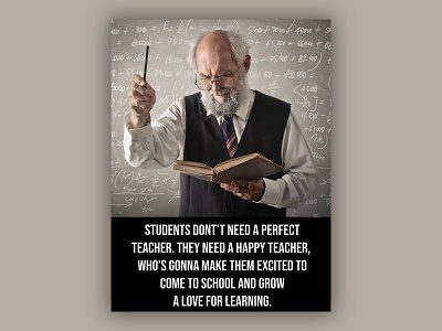 Student Teacher Quote Poster